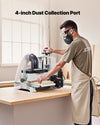 Vevor Benchtop Drum Sander 10" Dual Motor 1 HP 1725 RPM New