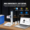 Vevor Fiber Laser Engraver 30W Marking Machine LightBurn Compatible New