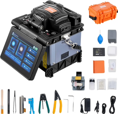 Vevor Fiber Fusion Splicer 6 Motors Core Alignment 6s Splicing 5