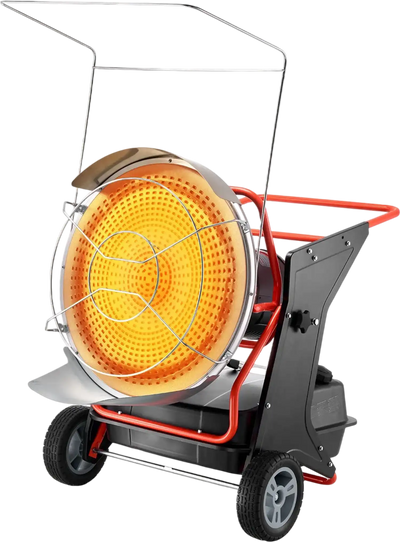 Vevor Radiant Heater Kerosene Diesel 125000 BTU Portable with Temperature Control New