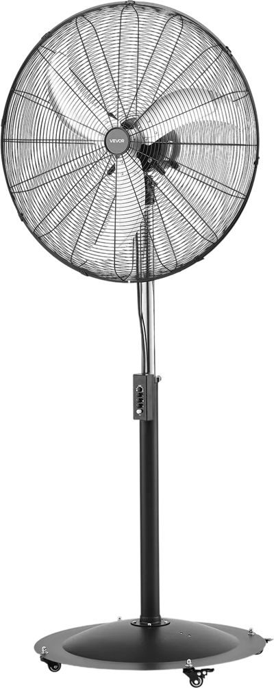 Vevor Pedestal Fan 30 in. 9100 CFM with 85° Oscillating 3-Speed 120V New