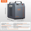 Vevor CW-5202 Industrial Water Chiller with Built-in Compressor 18L/min Flow Rate New