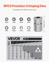 Vevor Hydraulic Hose Crimper Manual with 8 Dies .24" - 1.1" New