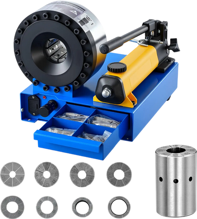 Vevor Hydraulic Hose Crimper Manual with 8 Dies .24