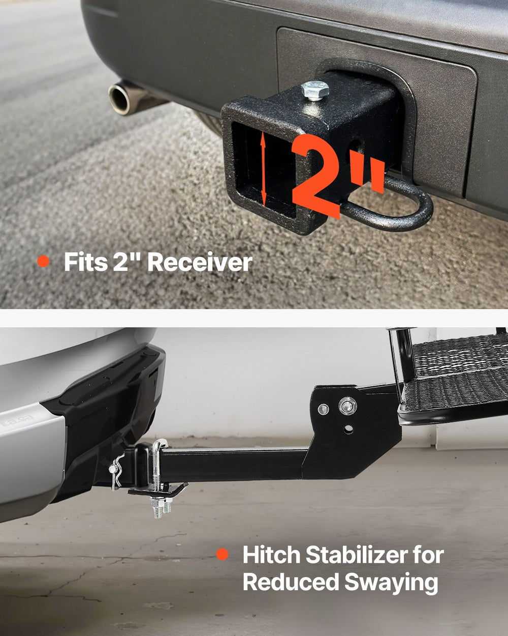 Vevor Hitch Cargo Carrier Foldable 500 Lbs Capacity for 2" Receiver New