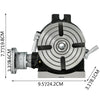 Vevor Rotary Table 6" (150 mm) 4-Slot Horizontal Vertical Dividing Plates for Milling Machine New