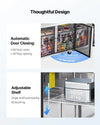 Vevor Refrigerator Prep Table 18.7 Cu. Ft with 30 Pans 72" Cutting Board New