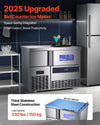 Vevor Commercial Ice Maker with Worktop 330 lbs/Day 88 lbs Storage New