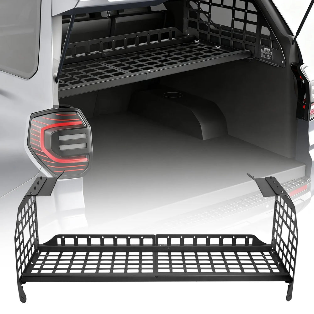 Vevor Interior Cargo Rack Adjustable Height Shelf 220 lb. Capacity for 2010-2024 Toyota 4Runner New