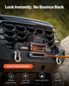 Vevor Electric Winch 10,000 lbs Load Capacity 90 ft. Synthetic Rope Remote Control 12V DC New