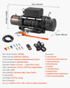 Vevor Electric Winch 13,500 lb. Load Capacity 3/8 in. x 85 ft. Synthetic Rope Remote Control New