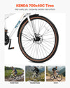 Vevor Hybrid Bicycle Step-Over Frame with 24-Speed Drivetrain Rear Rack New