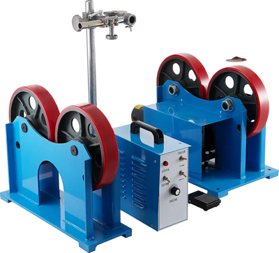 Vevor Rotary Welding Positioner 110V Turning Rolls Linkage Roller 2200 Lbs Capacity New