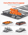 Vevor Roof Rack Cargo Carrier 84" x 39" x 4" Car Top Luggage Holder New