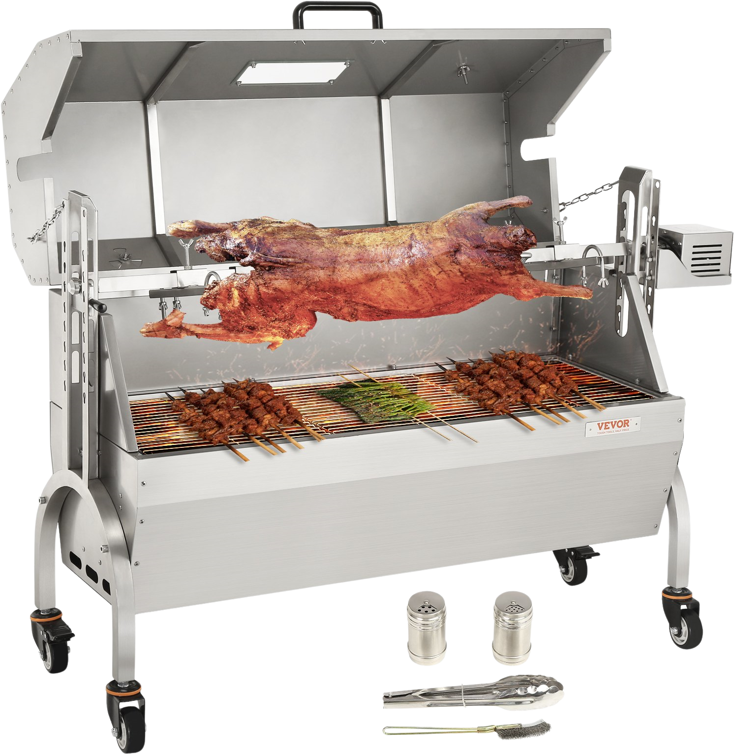 Vevor Spit Rotisserie BBQ Grill 42.3