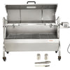 Vevor Spit Rotisserie BBQ Grill 42.3" 132 Lbs Capacity 50W Electric Roaster with Hooded Cover New