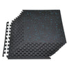 Vevor Puzzle Exercise Mat 24 x 24 in. High-Density EVA Foam Floor Padding 24 Pieces New