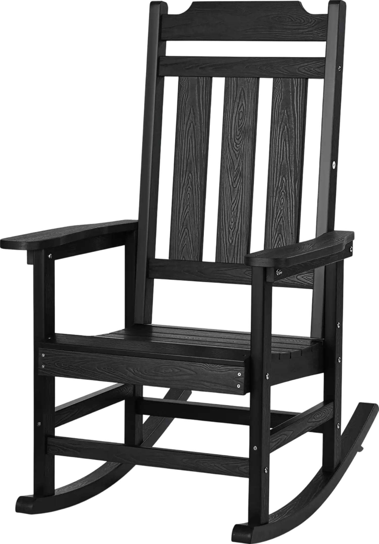 Vevor Outdoor Rocking Chair HIPS Material High Back 400 Lbs Capacity New