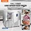 Vevor Commercial Blast Freezer 4 Cu. Ft. with 5 Trays Stainless Steel New