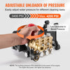 Vevor Pressure Washer Pump 1" Shaft Horizontal Triplex Plunger 4.2 GPM 4200 PSI New