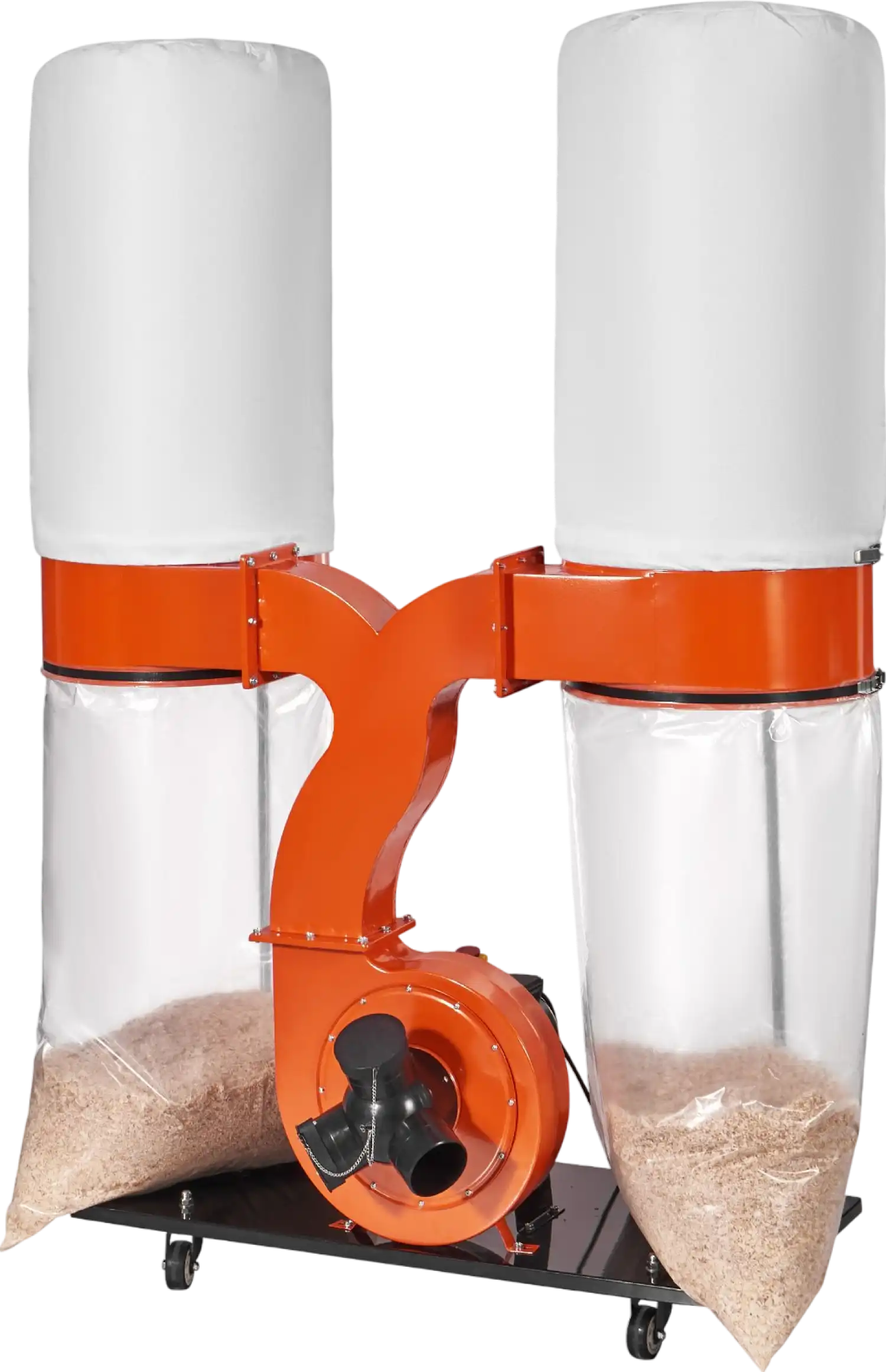 Vevor Dust Collector Dual Container 3 HP 1550CFM Filter Cleaner New