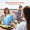 Vevor Countertop Nugget Ice Maker 33 Lbs/24H Self-Cleaning with Scoop 170W New