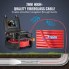 Vevor Sewer Camera 98 ft. Self-Leveling with 512Hz Transmitter LEDs 9" HD Screen New