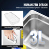 Vevor Ultrasonic Cleaner Professional 2.85 L Digital Timer & Heater Stainless Steel 40kHz New