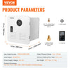 Vevor RV Tankless Water Heater 15" x 15" Propane Gas 65000BTU with Controller New