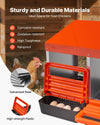 Vevor Chicken Nesting Boxes 2-Tier 10 Compartments with Protective Collection Lids New