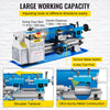 Vevor Mini Metal Lathe 7" x 12" Precision Benchtop Variable Speed 50-2500 RPM 550W New