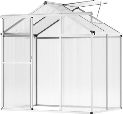Vevor Greenhouse Polycarbonate 6 x 4 Ft Outdoor Walk-in Garden New
