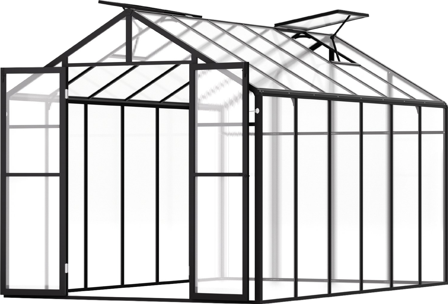 Vevor Greenhouse 8 x 12 Ft Polycarbonate Walk-In Garden New