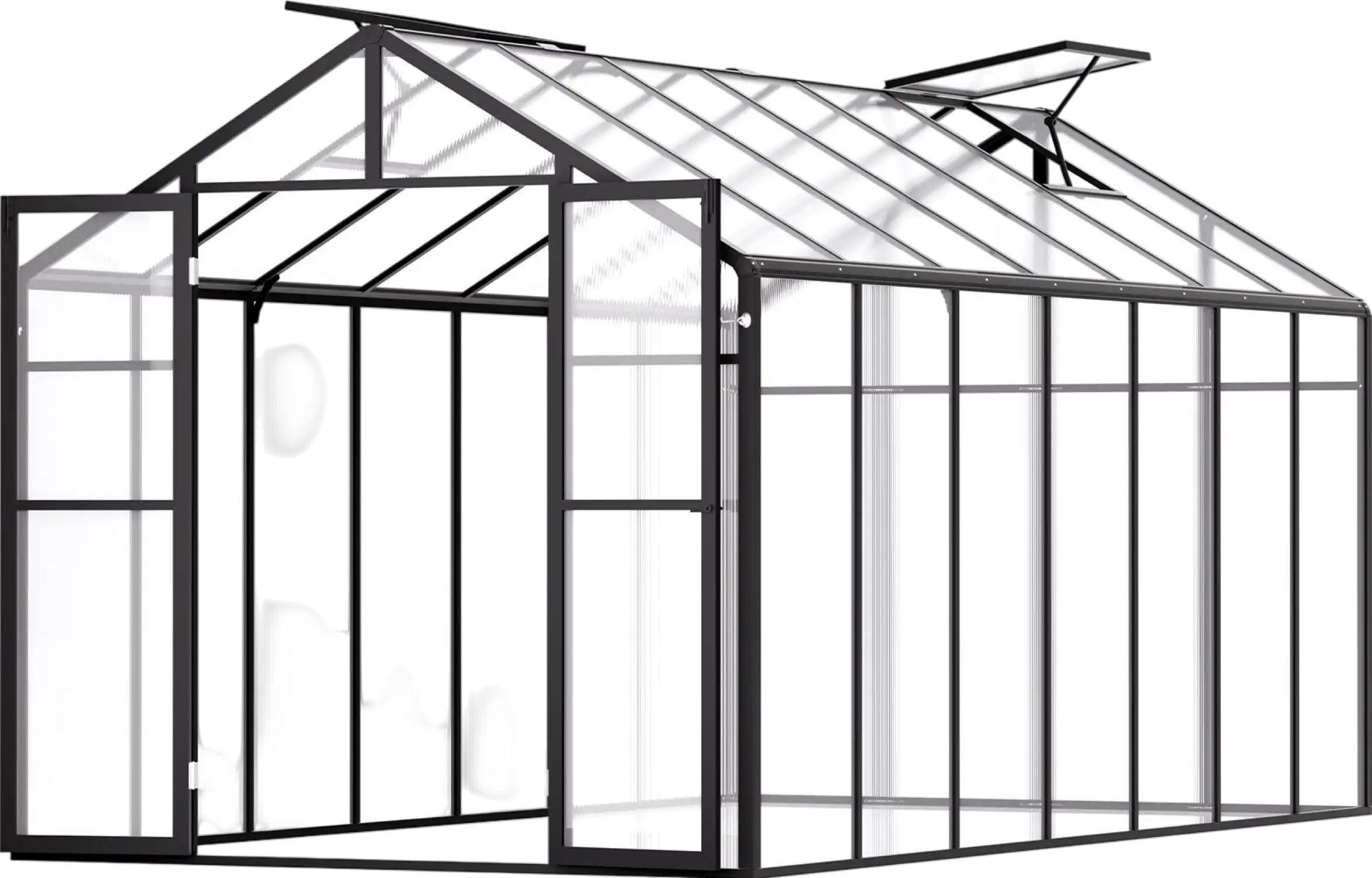 Vevor Greenhouse Polycarbonate 8 x 14 Ft Outdoor Walk-in Garden New