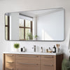 Vevor Mirror 32 x 72 in. Wall Mounted Scratch-Resistant with Brushed Aluminum Frame New