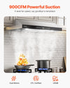 Vevor Range Hood 30" 900 CFM Under Cabinet Vent Touch and Gesture Control New