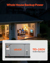 Vevor Standby Generator 22kW Air-Cooled Dual Fuel Propane Natural Gas 110-240V New