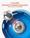 Vevor Well Pressure Tank 34 Gal. Vertical Pre-Charged Pressurized 1" NPT New