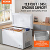 Vevor Chest Freezer 12.8 Cu. Ft. 345L Deep Freezer with Adjustable Thermostat New