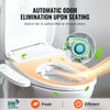 Vevor Elongated Bidet Toilet Seat Electric with Smart Heating Side Arm Control New