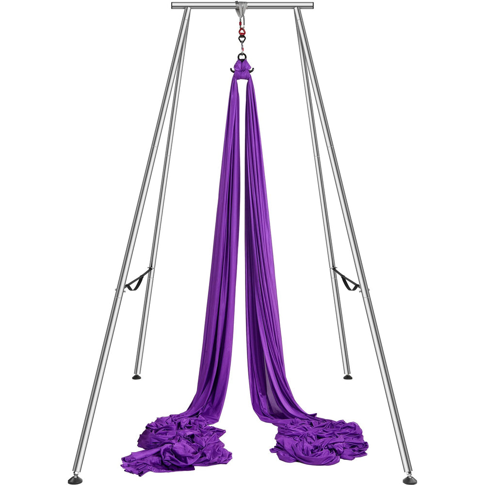 Vevor Aerial Yoga Frame and 13.1 yds Hammock 9.67 FT Height 551 Lbs Capacity New