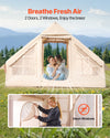 Vevor Inflatable Camping Tent 9.8 x 6.5 Ft with Pump 3-5 Person Capacity New
