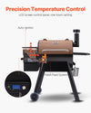 Vevor Wood Pellet Grill Smoker 500°F Max Temp 575 Sq.in Cooking Area New
