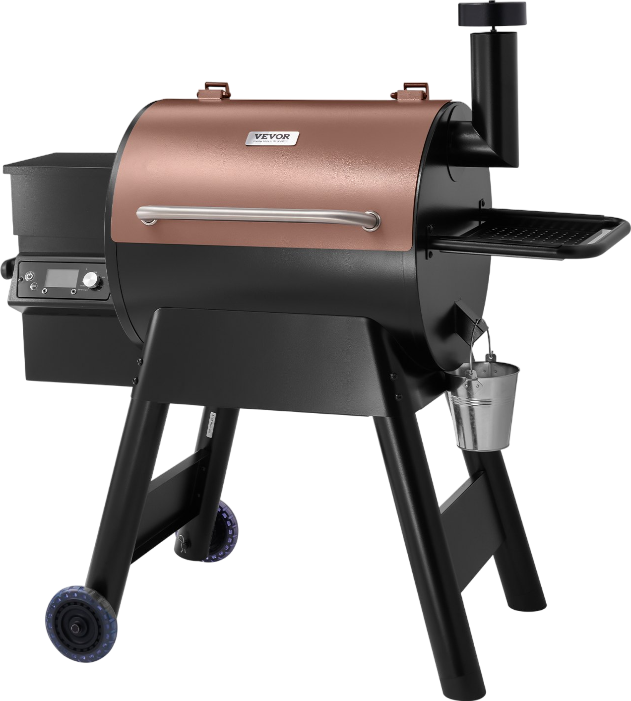 Vevor Wood Pellet Grill Smoker 500°F Max Temp 575 Sq.in Cooking Area New