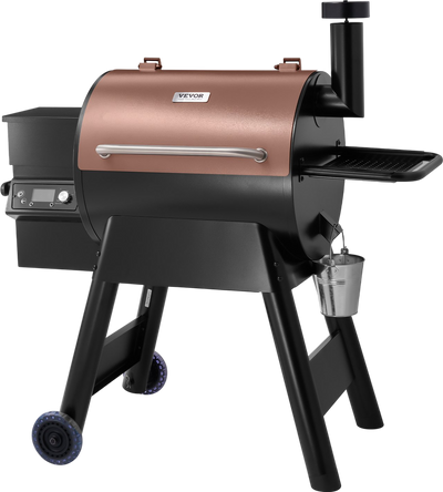 Vevor Wood Pellet Grill Smoker 500°F Max Temp 575 Sq.in Cooking Area New