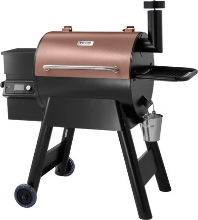 Vevor Wood Pellet Grill Electric Smoker 575 Sq. In. with WiFi Control 500°F Max Temperature New