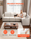 Vevor Modular Sectional Sofa 5-Seater with Hidden Storage New