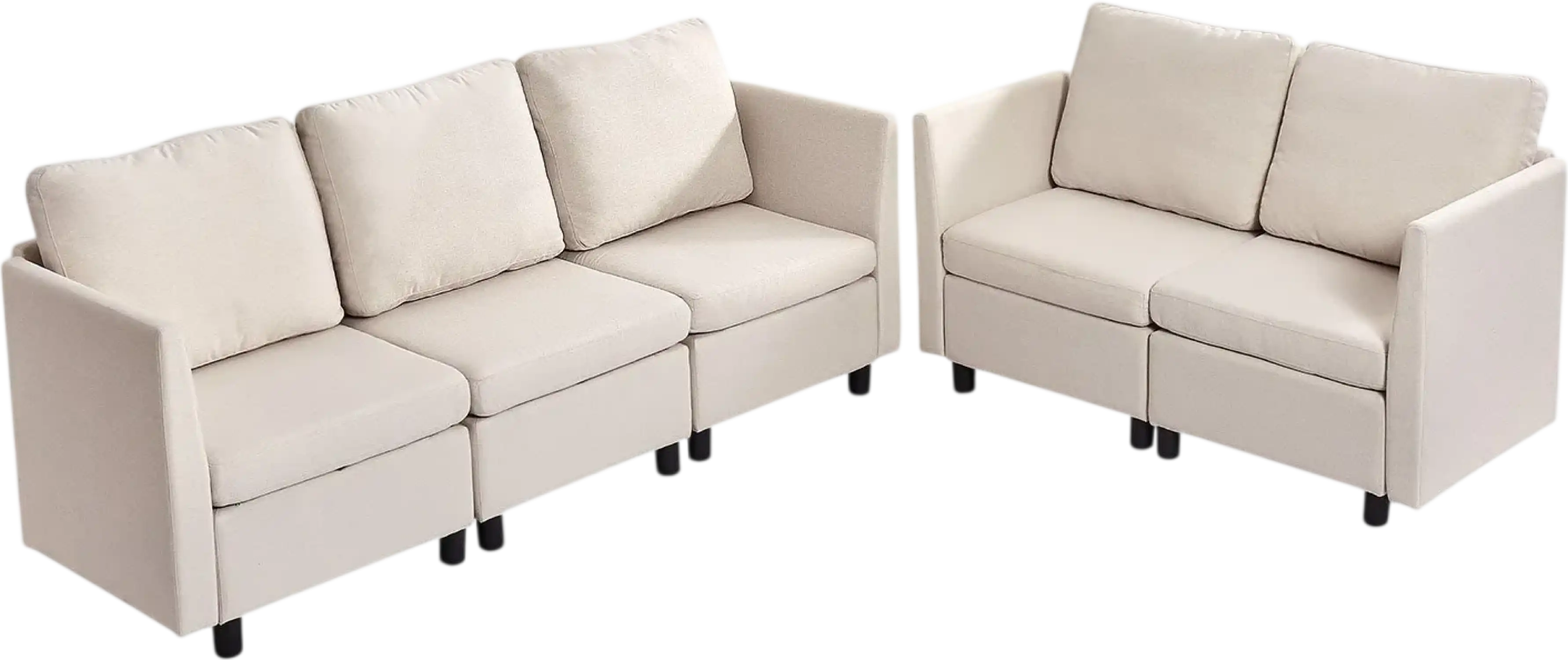 Vevor Modular Sectional Sofa 5-Seater with Hidden Storage New