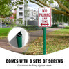 Vevor U-Channel Sign Post 8 Ft. Heavy-Duty Steel Green 4-Pack New