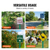 Vevor U-Channel Sign Post 8 Ft. Heavy-Duty Steel Green 4-Pack New